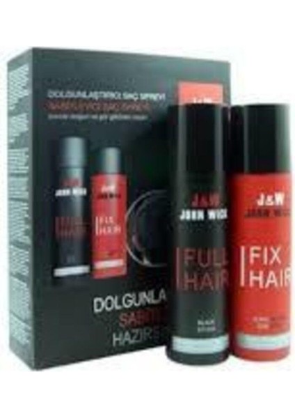 F & H Full Hair F D F & H Full Hair Dolgunlaştırıcı Ve Sabitleyici Saç Sprey Seti