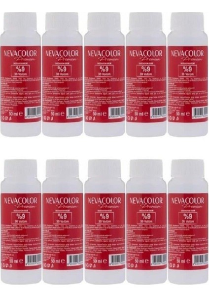 Color Oksidan 30 Volume 50ml X 10 Adet