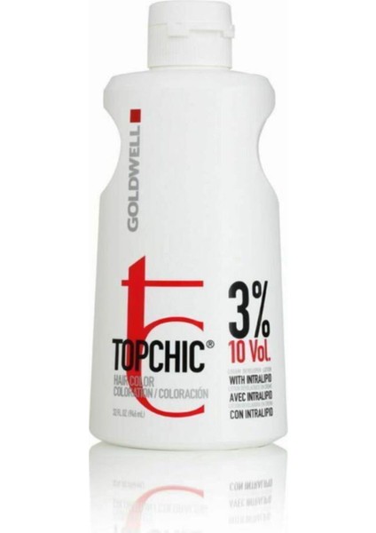 Topchic Oksidan Krem 3 10 Vol 1000 Ml