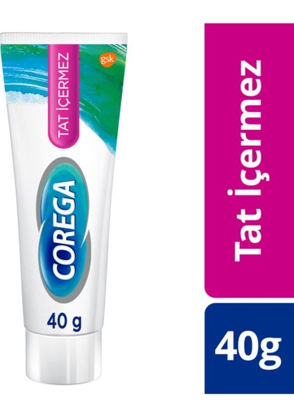 Tat Içermez Protez Yapıştırıcı Krem 40GR