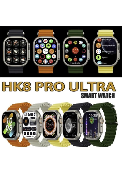 T-Max Hk8 Ultra Pro Max 49MM (Amoled Hd Ekran) Hk8 Ultra Pro Max