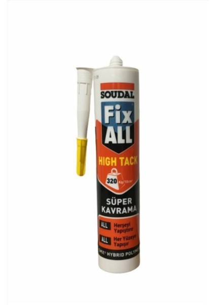 Fix All High Tack Korniş Yapıştırıcı Montaj Yapıştırıcısı 290 ml Beyaz