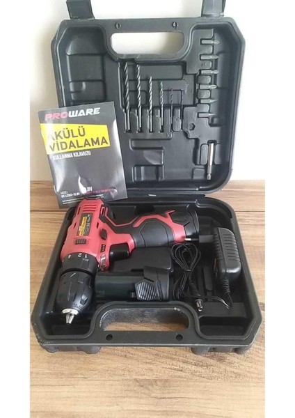 Akülü Vidalama 10,8 V GX-LCD03-10,8V Proware Akülü modelleri