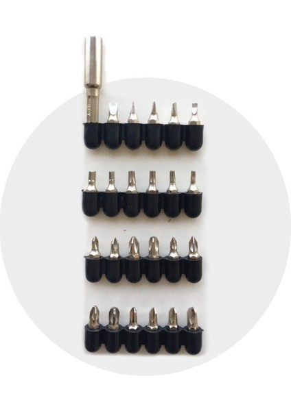 Akülü Vidalama 3.6V Li-Ion + 24 Parça Aksesuar