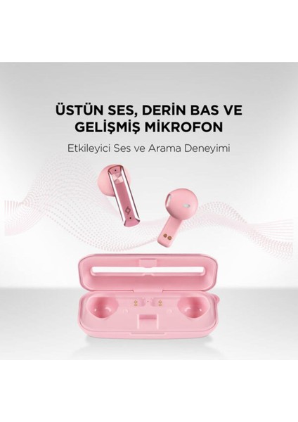 Airbeat Ultraslim Gerçek Kablosuz Tws Bluetooth Kulaklık Beyaz