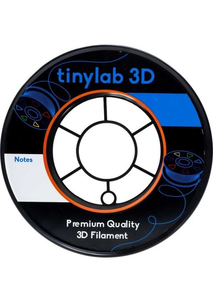 TinyLab 3D 1.75mm 1000gr Mavi ABS Filament 210-300°C Baskı Sıcaklığı - Yüksek Kalite, Isı Dayanımı, Sorunsuz Yapışma