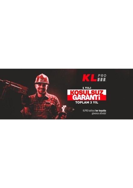 KL Pro  18VOLT Li-Ion Profesyonel Darbeli Matlap Aküsüz Tek Makine KLDM18-00