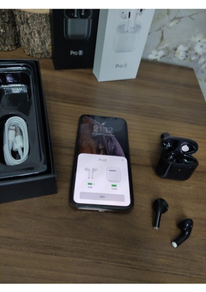 Siyah Pro 5 Uyumlu Kulaklık Pro 5 modelleri