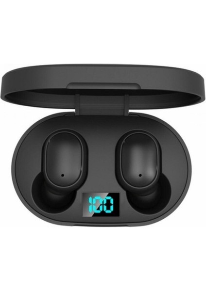 E6S Dijital Ekranlı Kablosuz Bluetooth Kulaklık 5.0V