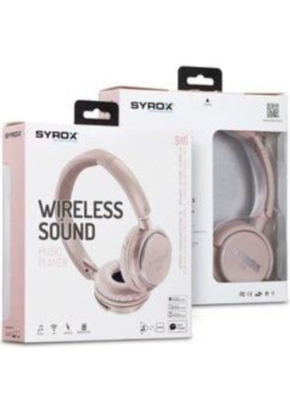 S16 Kablosuz Bluetooth Kulak Üstü Kulaklık Renk