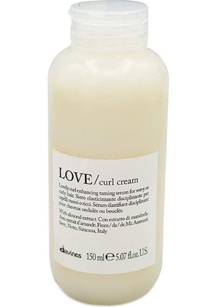 Professional Love Curl Durulanmayan Bukle Belirginleştirici Ağırlık Yapmayan Saç Kremi 150 Ml