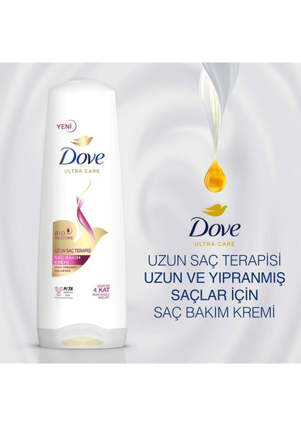 Ultra Care Saç Bakım Kremi Uzun Saç Terapisi Uzun Yıpranmış Saçlar Için 350 Ml X2 Adet fırsatları