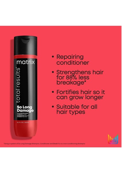 Total Results So Long Damage Yıpranmış Saçlar Için Onarıcı Saç Kremi 300 Ml 3474630741218 Damage indirimleri