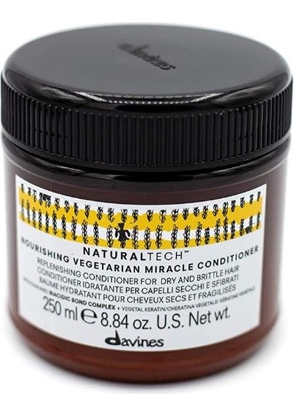 Professional Nourishing Vegetarian Miracle Yıpranmış Ve Kuru Saçlar Için Saç Kremi 250 Ml 8004608269250