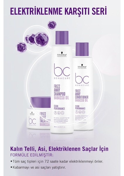 Bc Clean Elektriklenme Karşıtı Saç Kremi 200ml