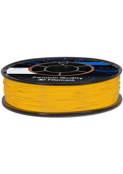 1.75mm 1000gr Sarı PLA Filament 190-220°C Baskı Sıcaklığı - Yüksek Kalite, Çevre Dostu, Mükemmel Yapışma ve Pürüzsüz Yüzey