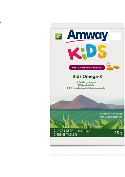 Kids Çocuk Balık Yağı 30 Kapsül
