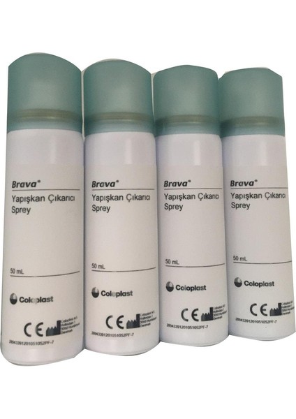Brava Yapışkan Çıkarıcı Sprey 50 ml x 4 Adet