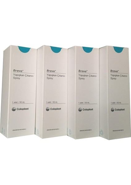Brava Yapışkan Çıkarıcı Sprey 50 ml x 4 Adet