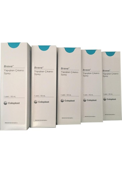 Brava Yapışkan Çıkarıcı Sprey 50 ml x 5 Adet