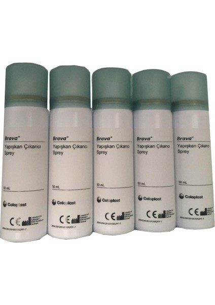 Brava Yapışkan Çıkarıcı Sprey 50 ml x 5 Adet