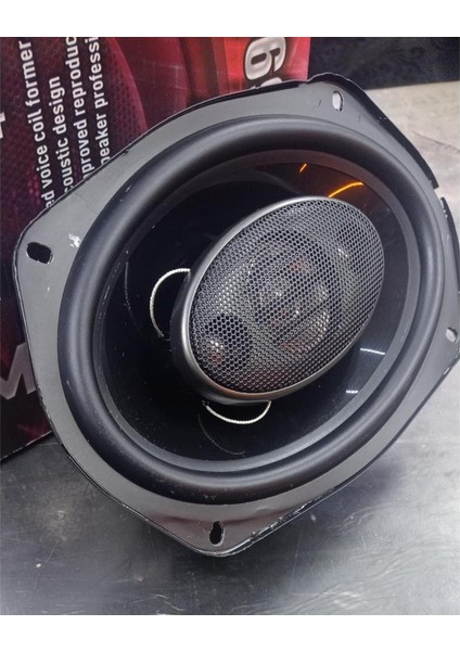 Bm Boschmann 100RMS 3yollu Tweeterli Oval Oto Hoparlör 1000 Watt - 2 Adet