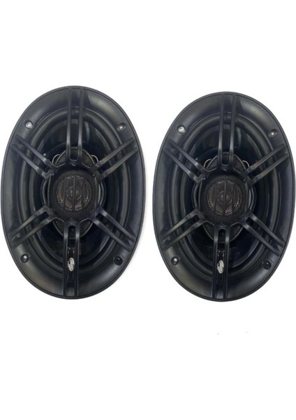 Bm Boschmann 100RMS 3yollu Tweeterli Oval Oto Hoparlör 1000 Watt - 2 Adet