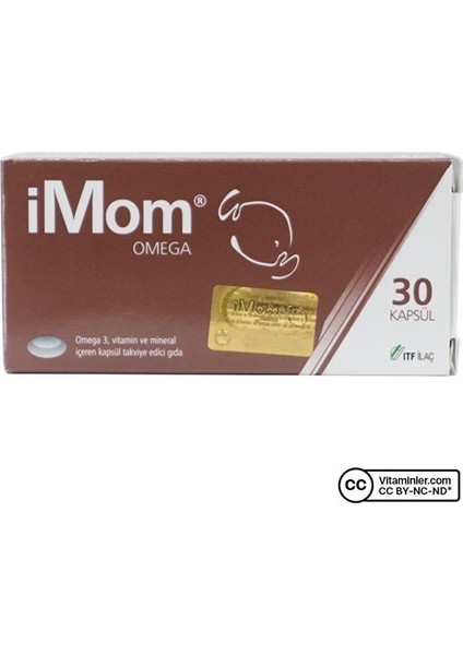 Itf Ilaç Imom Omega 30 Kapsul