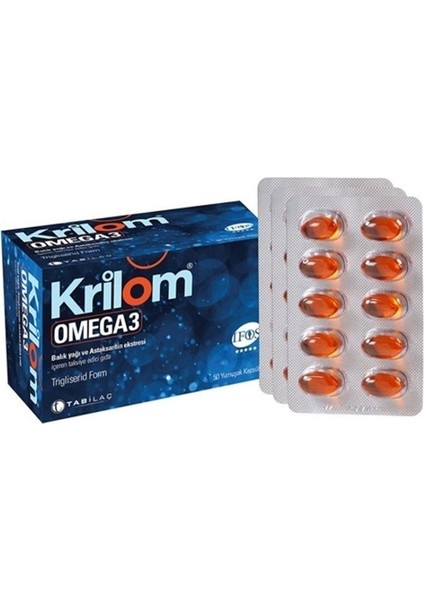 Tab Ilaç Krilom Omega 3 50 Yumuşak Kapsül