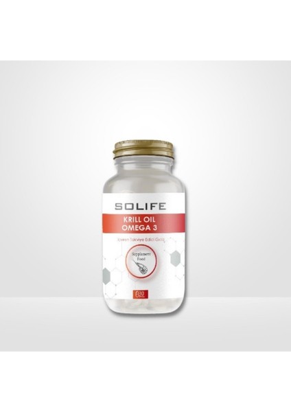 Solıfe Krill Oil Omega 3 30 Kapsül