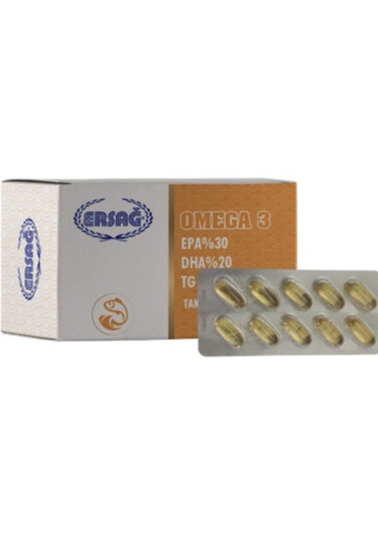 Omega-3 80 Kapsül.