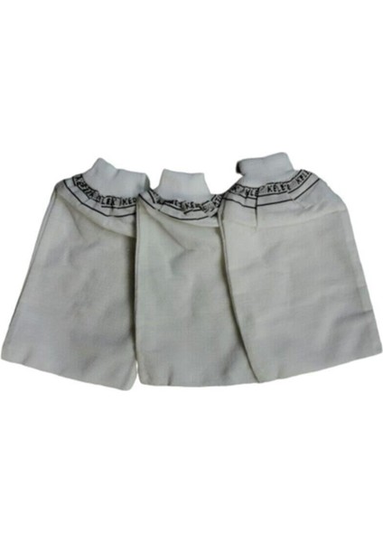 3 Adet Lastikli Ince Kese Hamam Kesesi Banyo Hamam Çeyizlik Kese Kir Kesesi