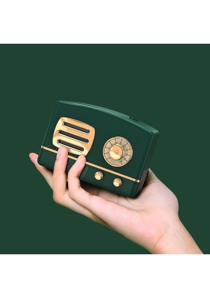 200ml Radyo Görünümlü Mini Hava Nemlendirici Buhar Makinesi Ve Aroma Difüzörü Retro Humidifier fiyatları