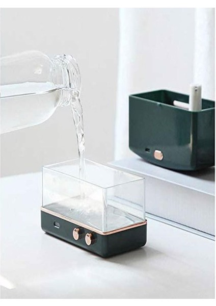 200ml Radyo Görünümlü Mini Hava Nemlendirici Buhar Makinesi Ve Aroma Difüzörü Retro Humidifier fırsatları