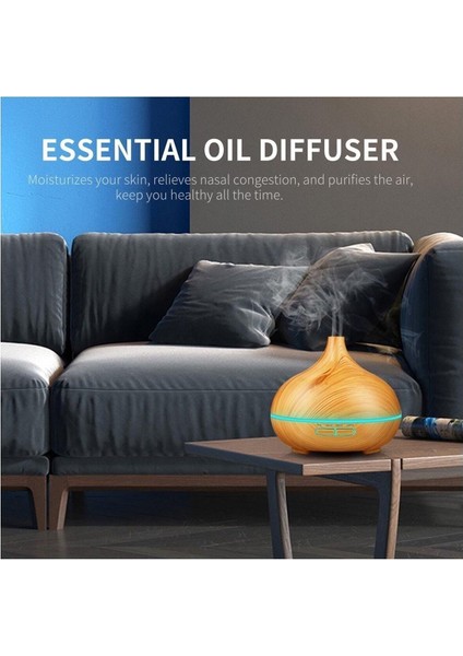 Shopline Vazo Tipi 550ml Zaman Ayarlı Hava Nemlendirici Aroma Difüzör Kumandalı Hn-109 fiyatları