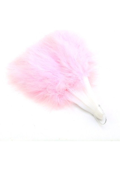 Hobi Dünya Tüylü Nedime Yelpazesi Pembe