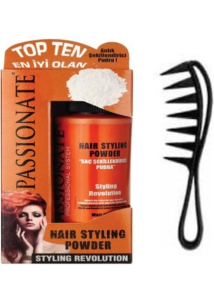 Pudra Wax 20 Gr + Profesyonel Karbon Şekil Tarak Set