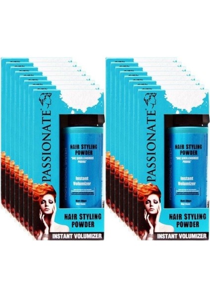 Passioanaite Toz Hacim Mat Pudra Wax 12 'Li Set