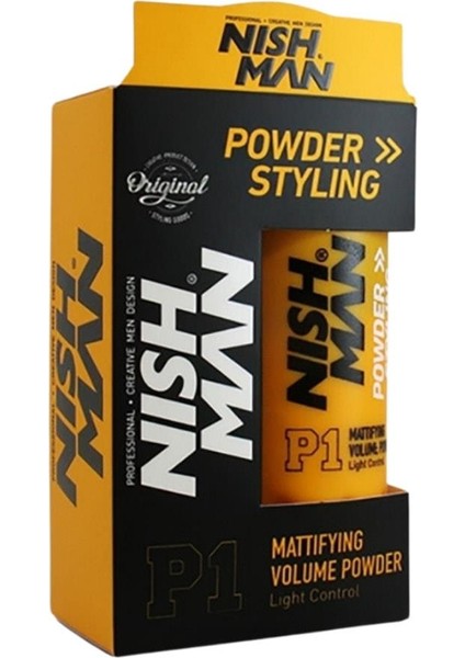 Nıshman P1 Yumuşak Doku Pudra Wax/ Oynanabilir Yapı / Kalıcı Saç Parfümü Içerikli - 20 Gr