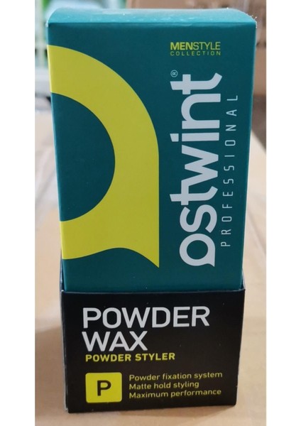 Ostwint Pudra Wax 20ml Matte Saç Pudrası-Yeşil