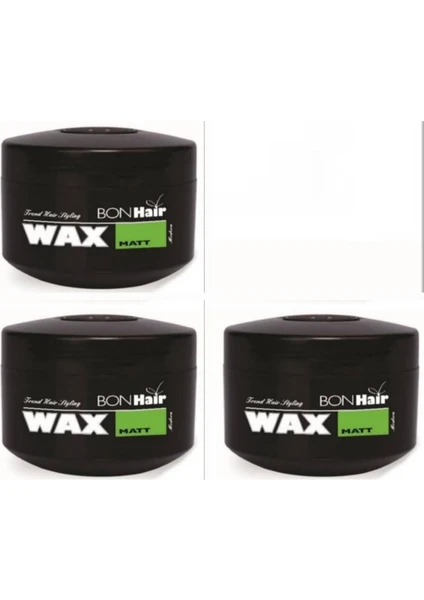 Matt Wax 140 Ml X 3 Adet