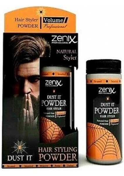 Zenix Saç Şekillendirici Toz Wax Saç Pudrası Natural 20gr modelleri