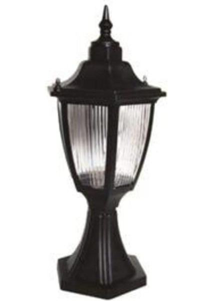 Set Üstü Siyah Bahçe Aydınlatma Armatürü
