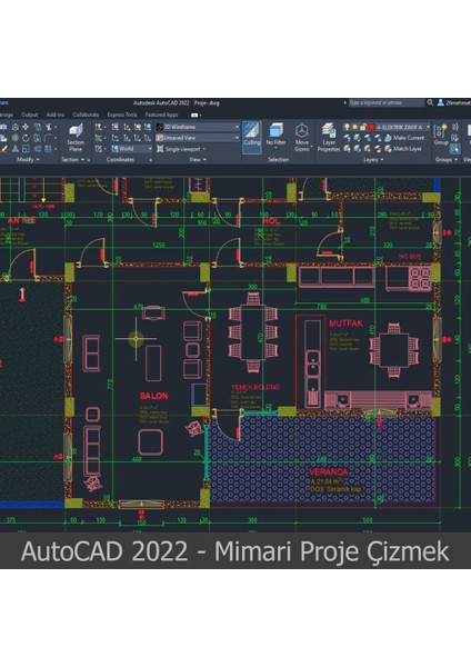 Autocad 2022 Video Ders Eğitim Seti