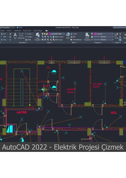 Autocad 2022 Video Ders Eğitim Seti