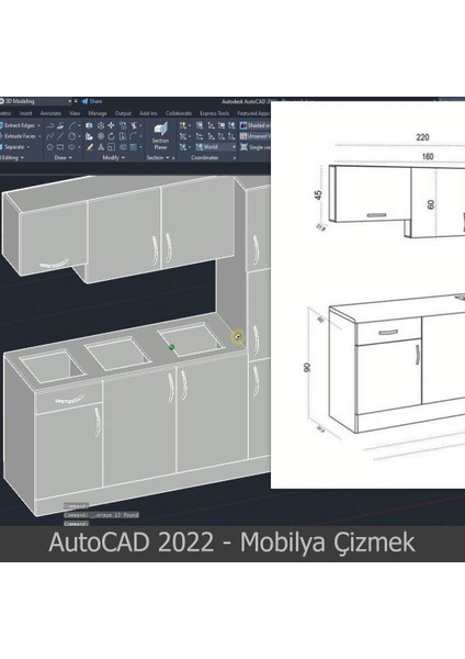 Autocad 2022 Video Ders Eğitim Seti