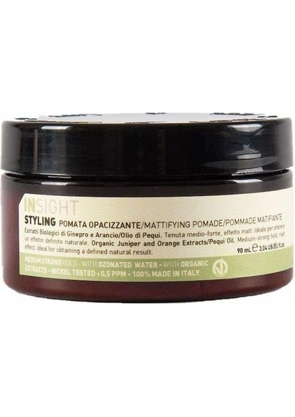 Styling Mattıfyıng Pomade Ultra Mat Şekillendirici Krem 90ml 8029352356261