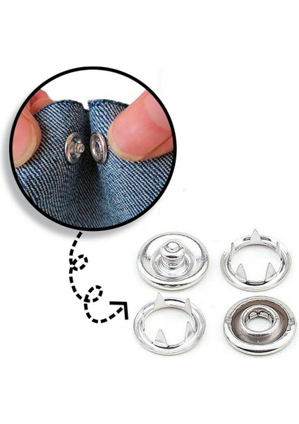 Hobi Dünya Delikli Klıkıt (Gömlek ve Bebek Çıtçıt) 9,5 mm