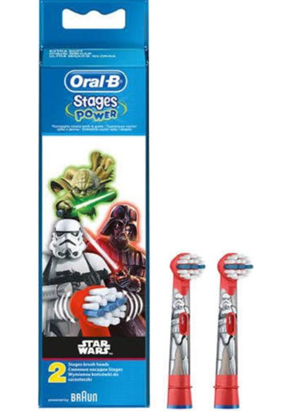 Oral B Şarjlı Yedek Uç Stages Star Wars