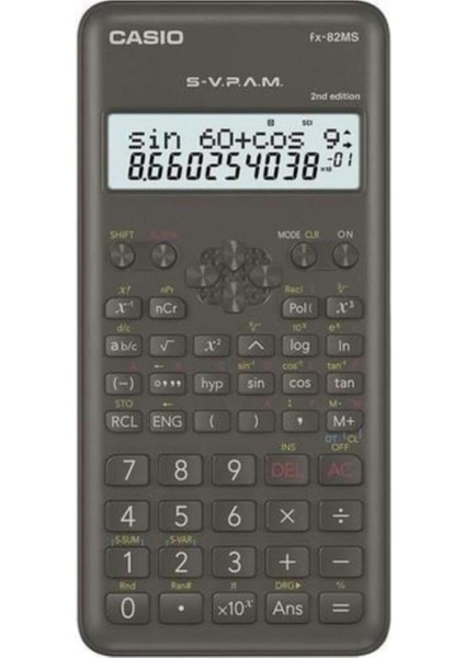 FX-82MS 2. Versiyon 240 Fonksiyon Bilimsel Hesap Makinesi